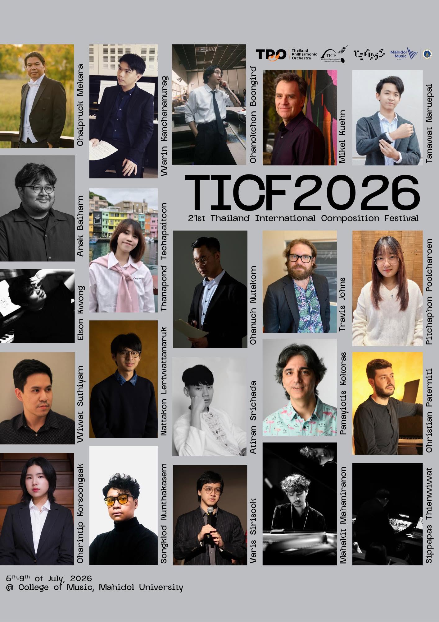 TICF 2026 Composers Collection 1