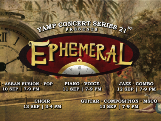 The 21st Annual Pre-College Concert Series returns with the theme “Ephemeral.”
